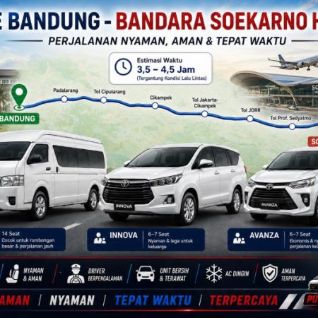 BANDUNG ↔ BANDARA SOETTA 